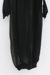 marc le bihan strapless tube top dress 21944-E21 BLACK